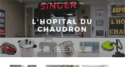 Desktop Screenshot of chaudrons.com